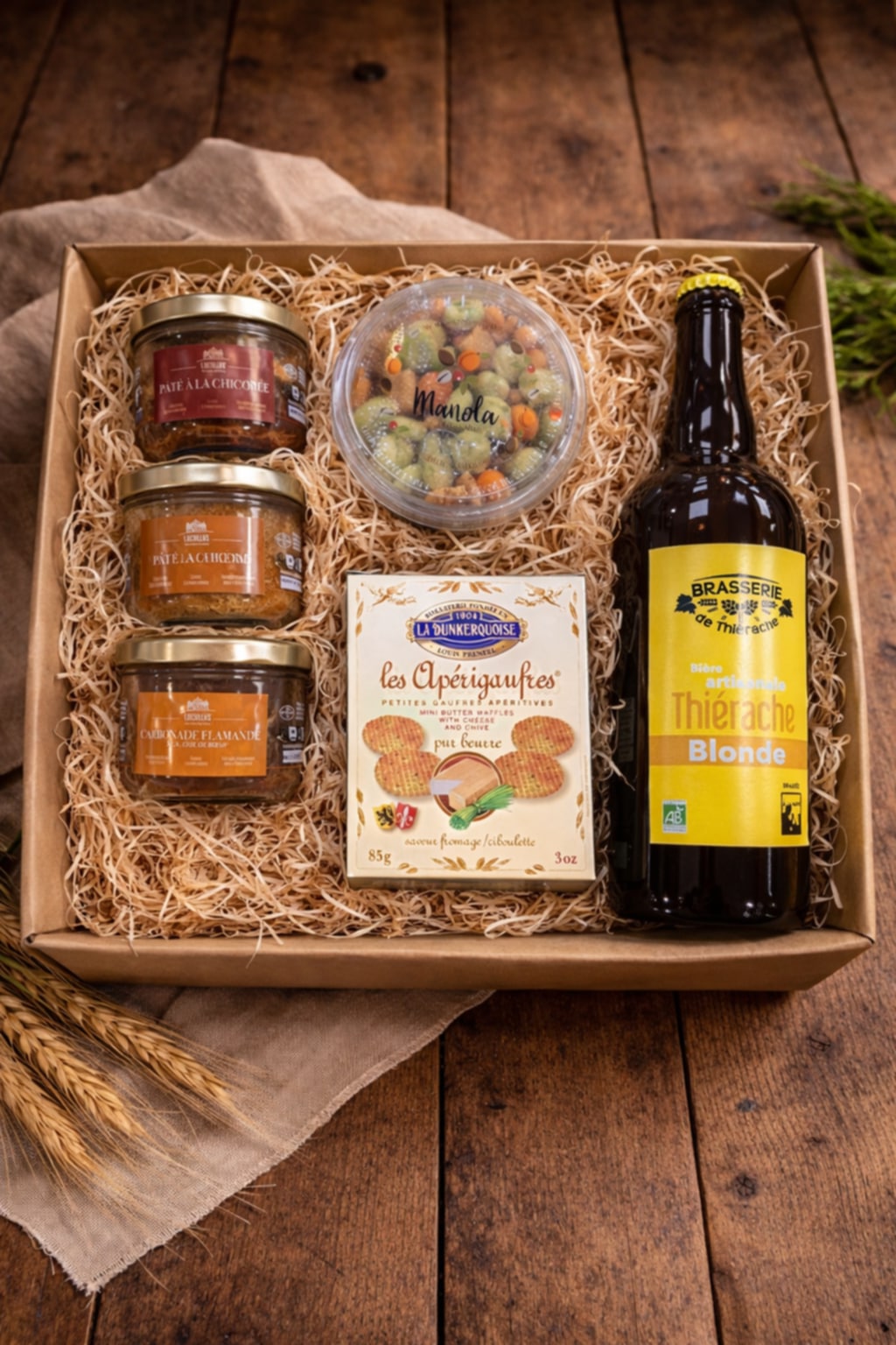 Halles du Nord Panier garni des Hauts-de-France salé