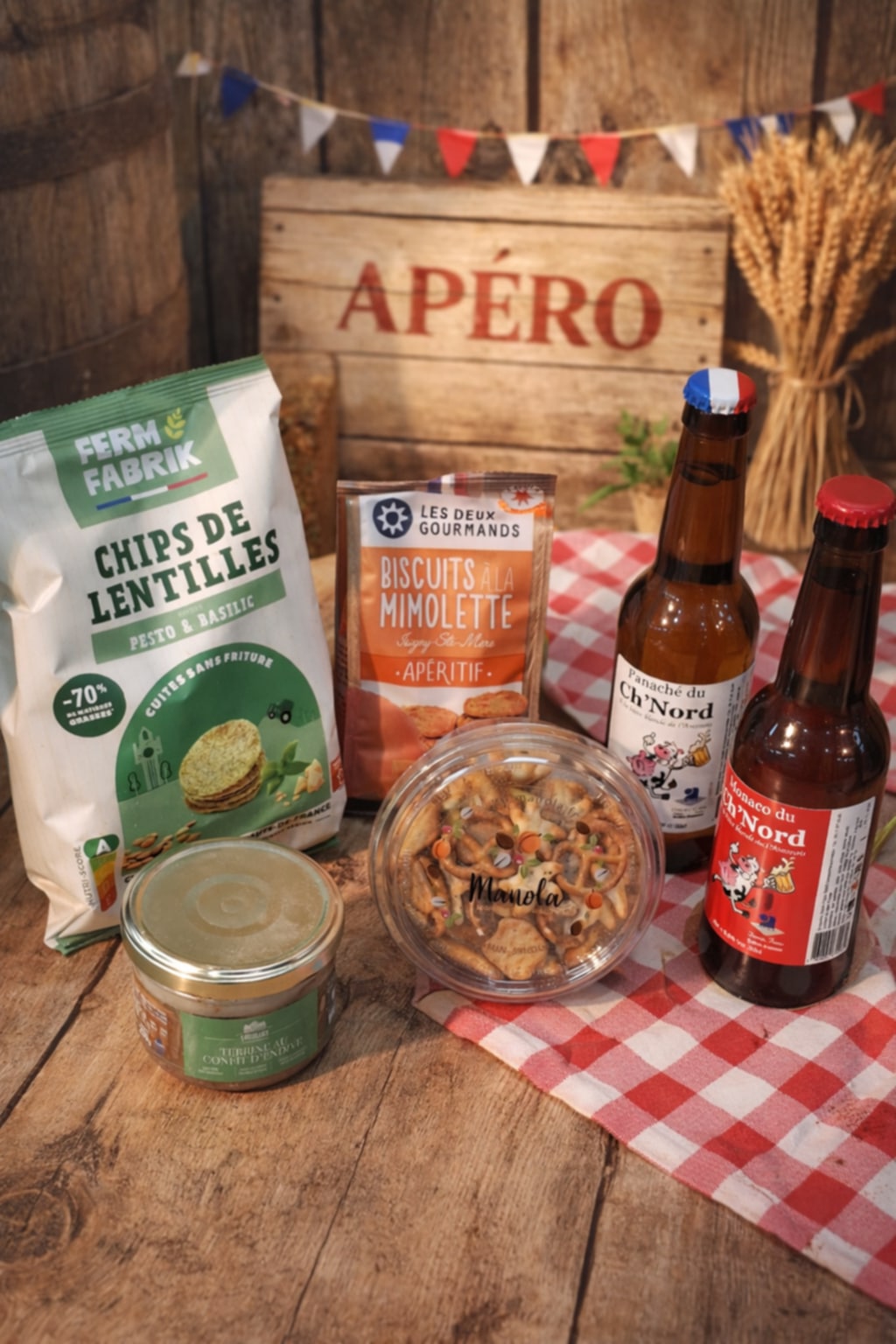 Halles du nord Box Apéro En Duo – Sélection Artisanale