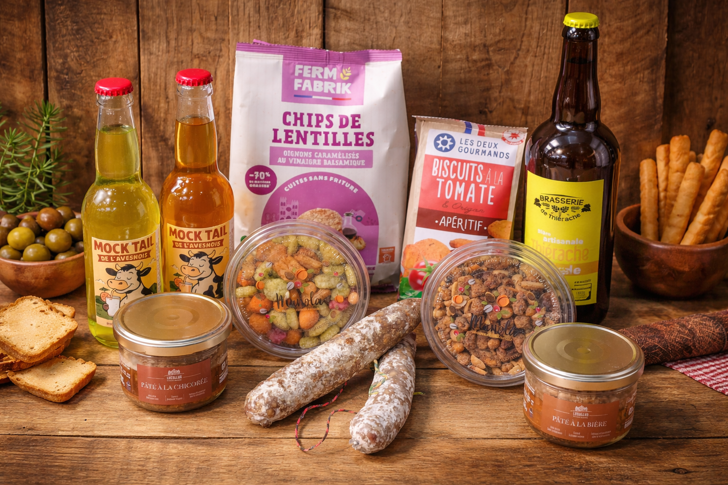 halles du nord Box Apéro en Famille – Sélection Artisanale