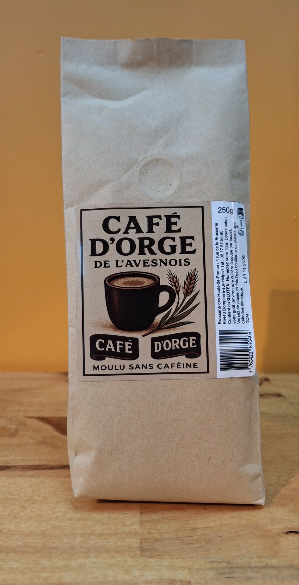 Halles du Nord café d'orge