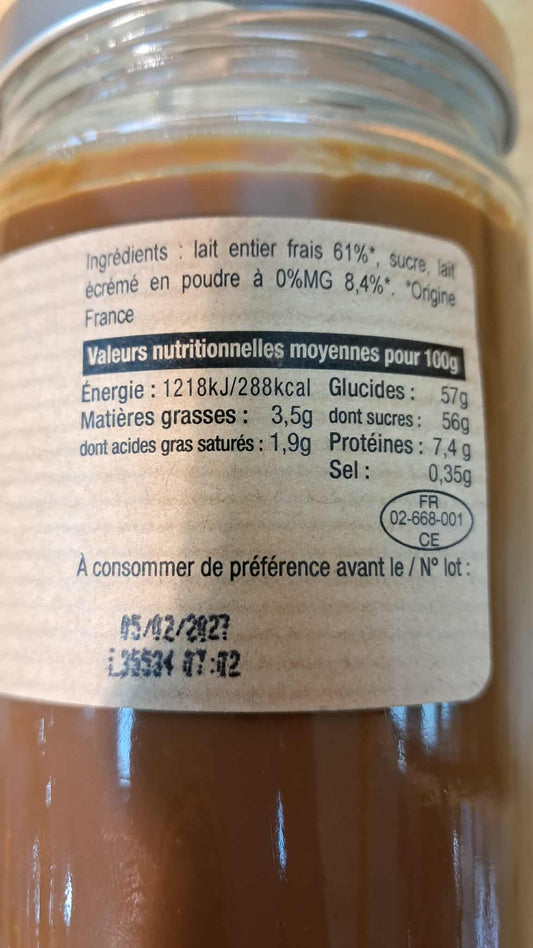 Halles du Nord. Confiture de Lait