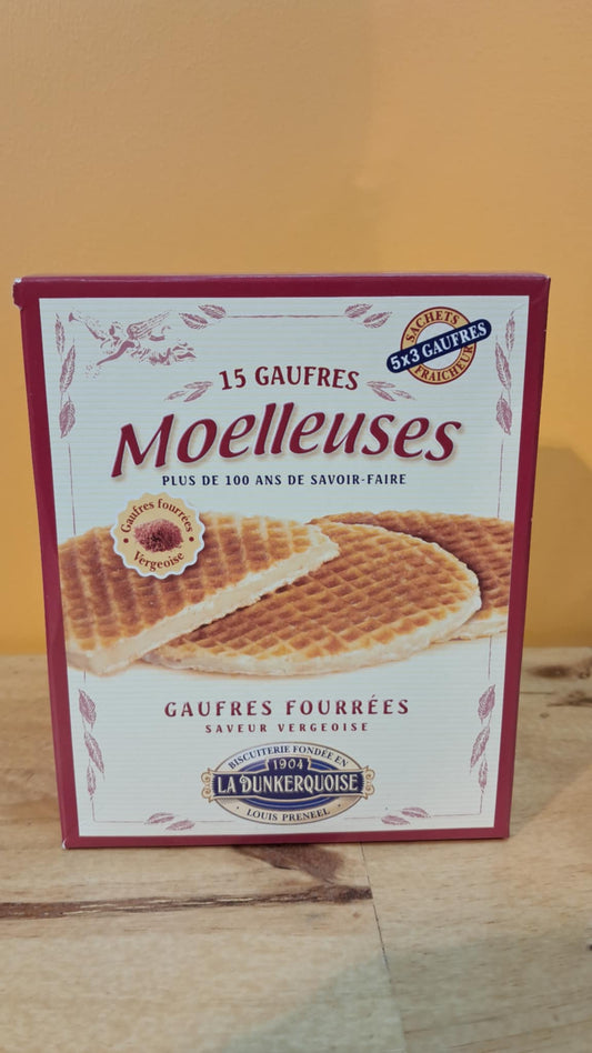 Halles du Nord Gaufres Fourrées saveur Vergeoise