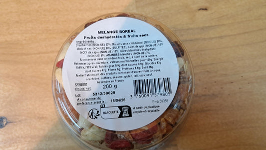 Halles du Nord. Mélange Boréal 200g