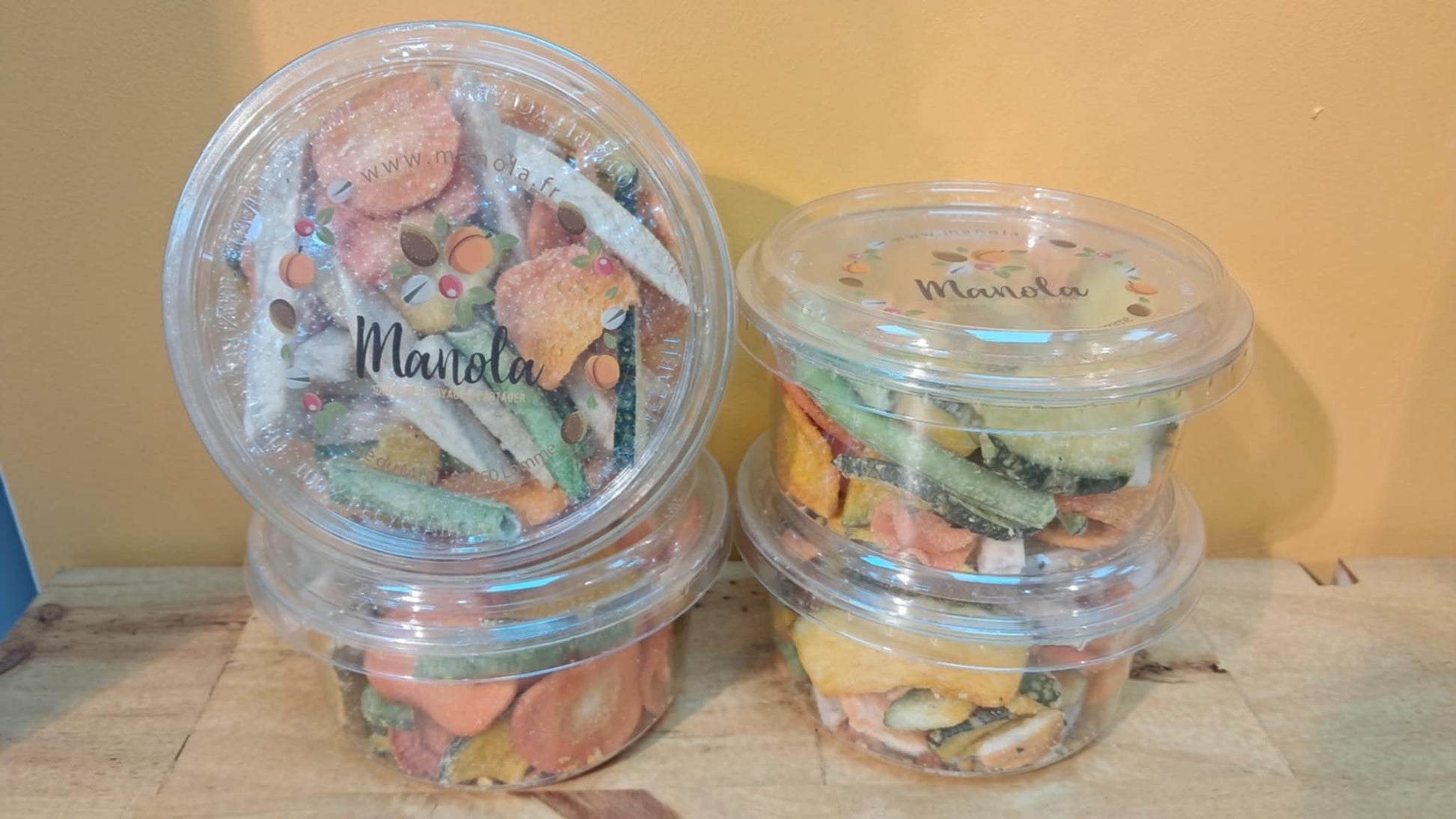 Halles du Nord.. Mélange de Légumes Frits 80g