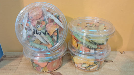 Halles du Nord.. Mélange de Légumes Frits 80g