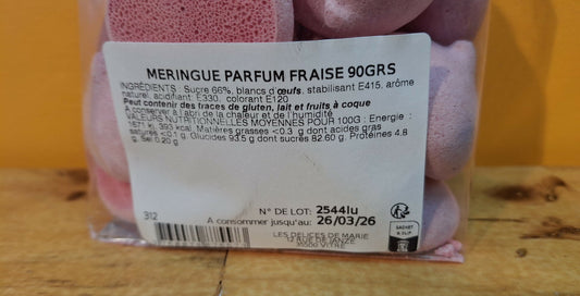 Halles du Nord Meringues parfum fraise Les délices de Marie