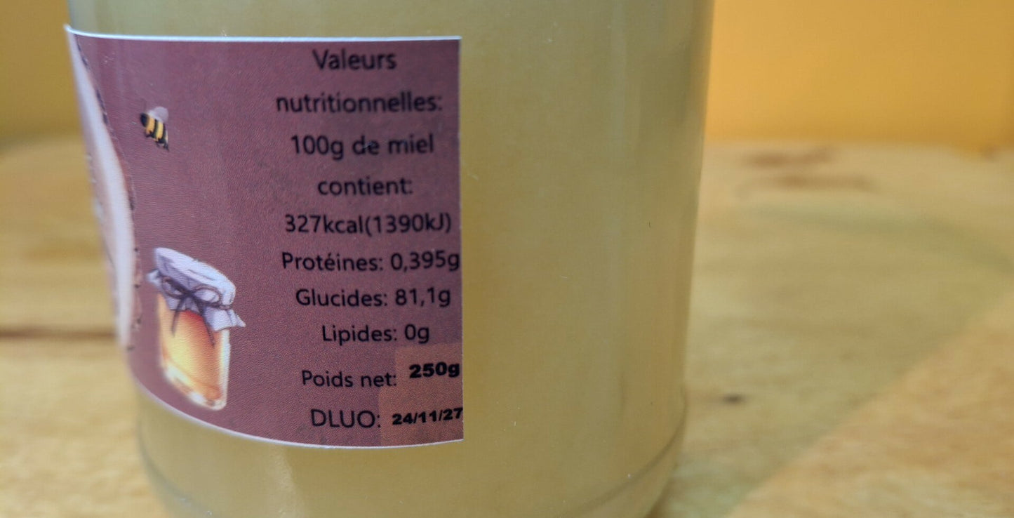 Halles du Nord. Miel 250g Le rucher de Lulu et Tony