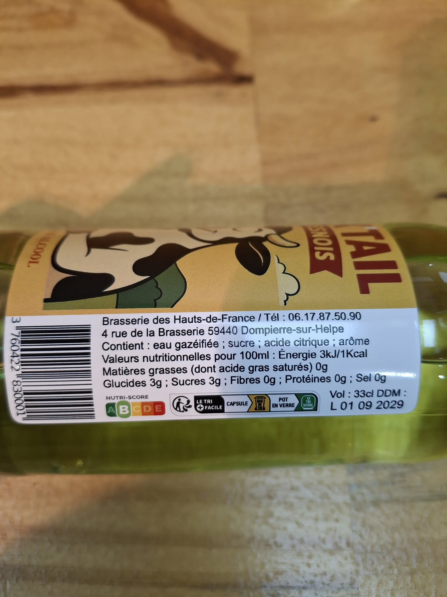 Halles du Nord. Mock'tail de l'Avesnois Mojito