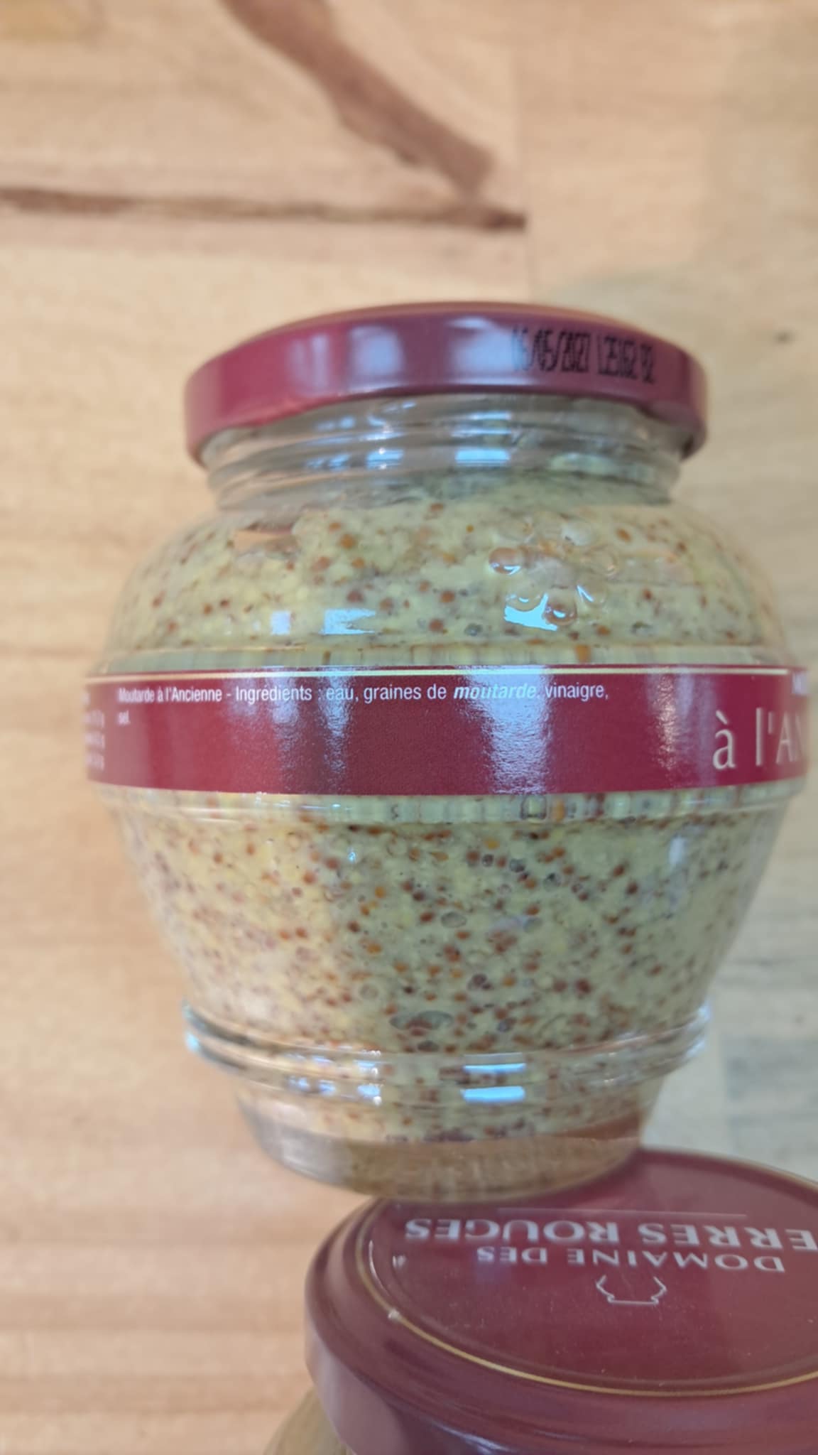 Halles du Nord. Moutarde à l'ancienne 200g