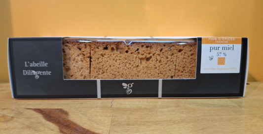 Halles du Nord Pain d'épices tranché pur miel