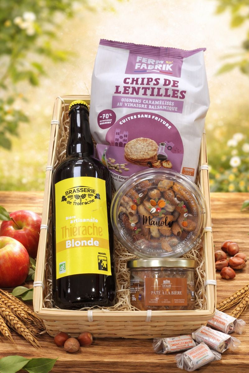 halles du nord Panier Garni Gourmand – Sélection Artisanale 