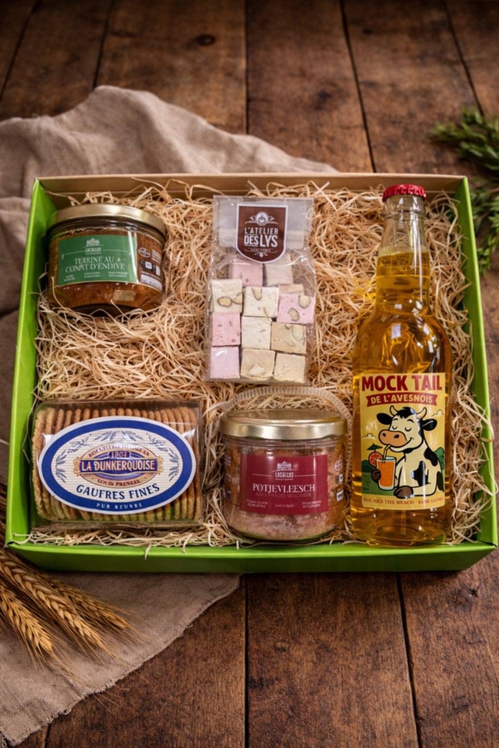 Halles du Nord Panier des Hauts de France sucré/salé -  Petit modèle