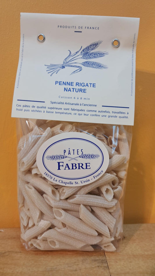 Halles du Nord Penne Rigate Nature artisanale à l'ancienne