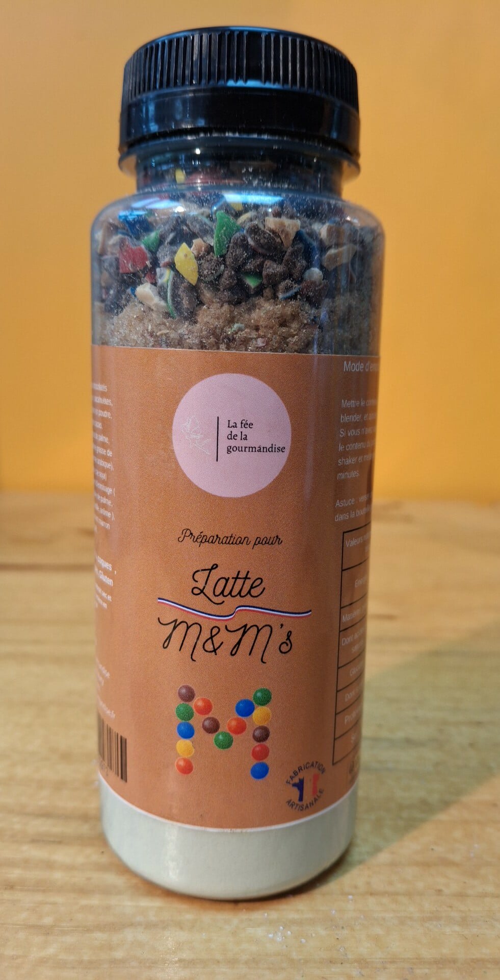 Halles du Nord Préparation pour Latte M&M'S