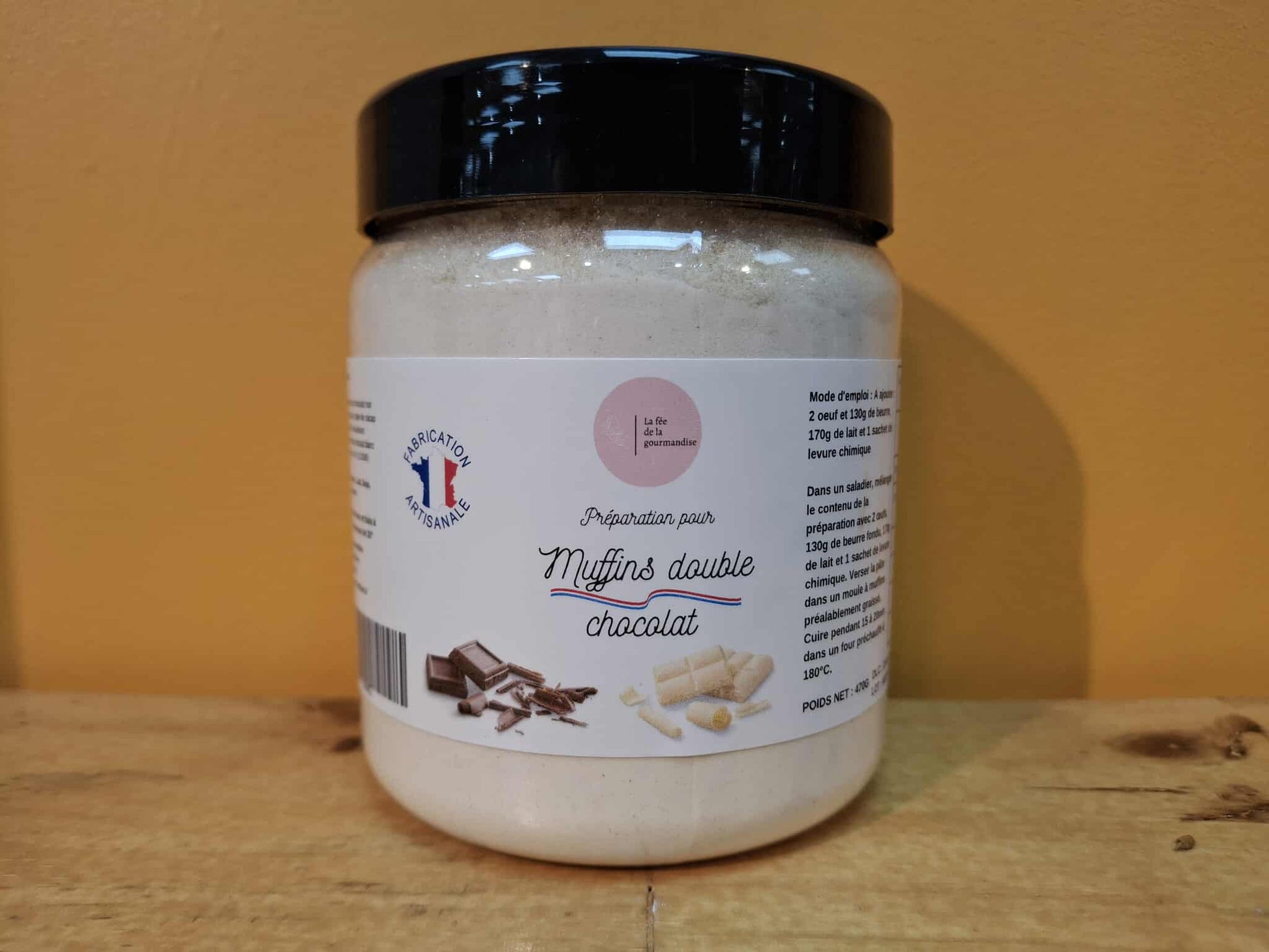 Halles du Nord Preparation muffins double chocolat