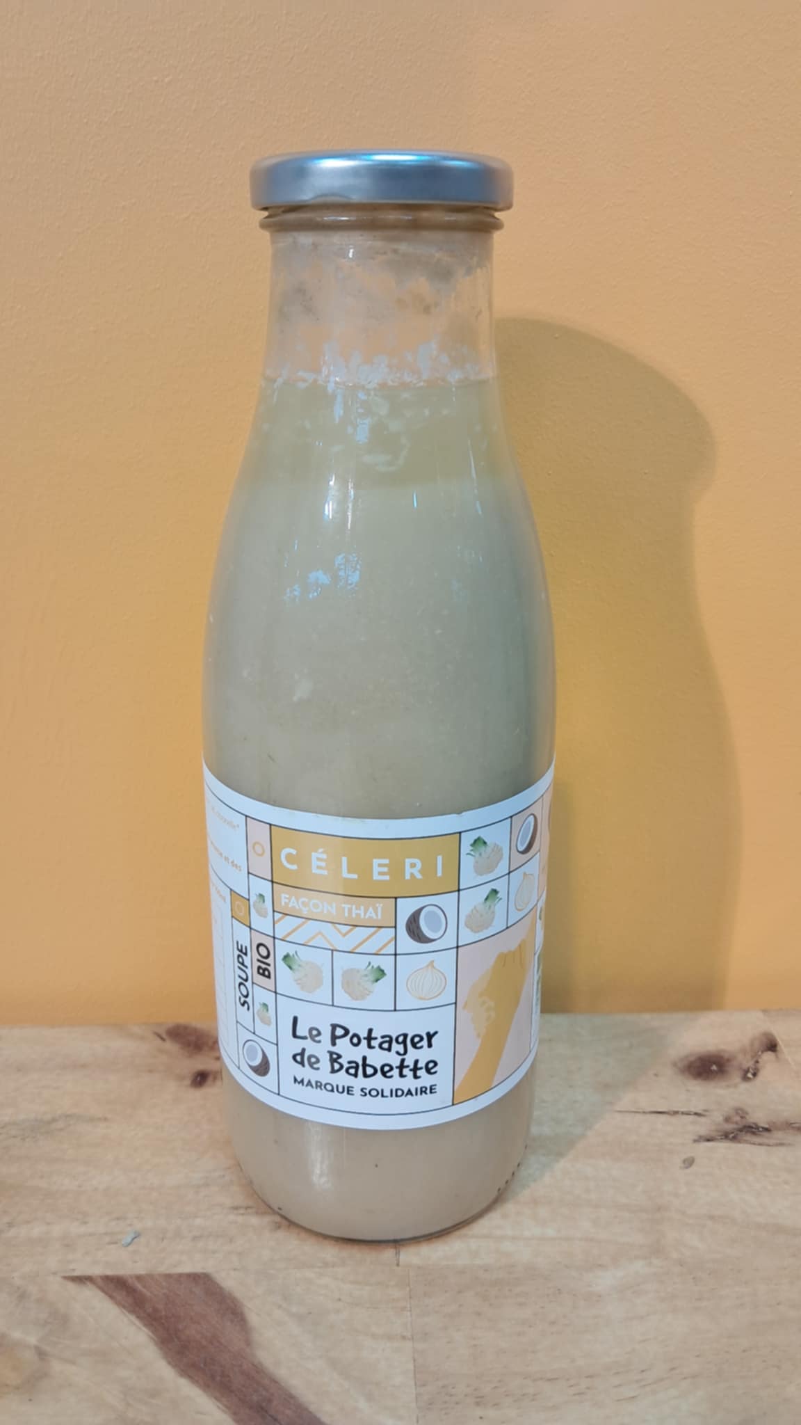 Halles du Nord Soupe de céleri façon Thaï Le Potager de Babette