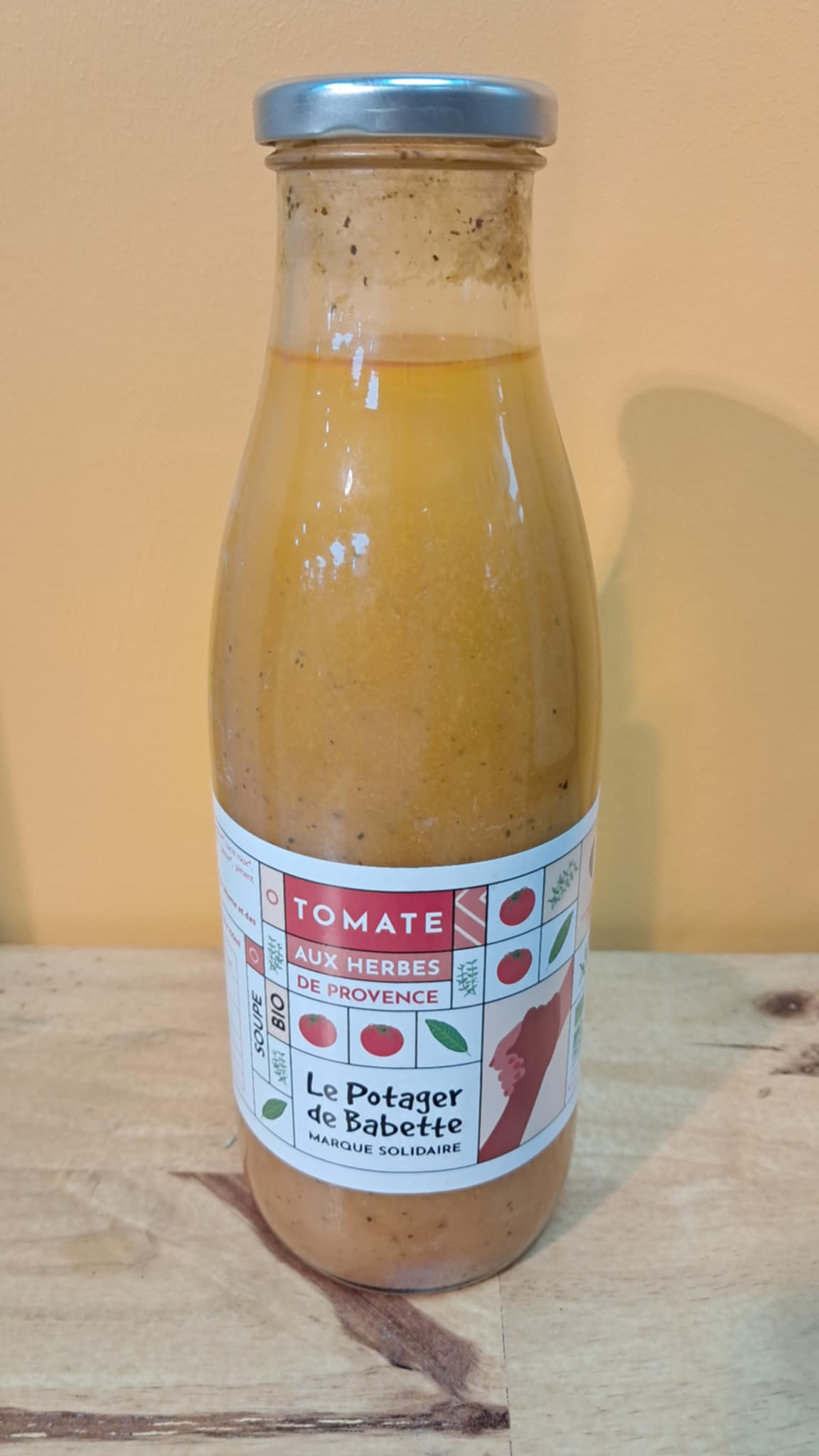 Halles du Nord Soupe de tomate aux herbes de Provence Le potager de Babette 