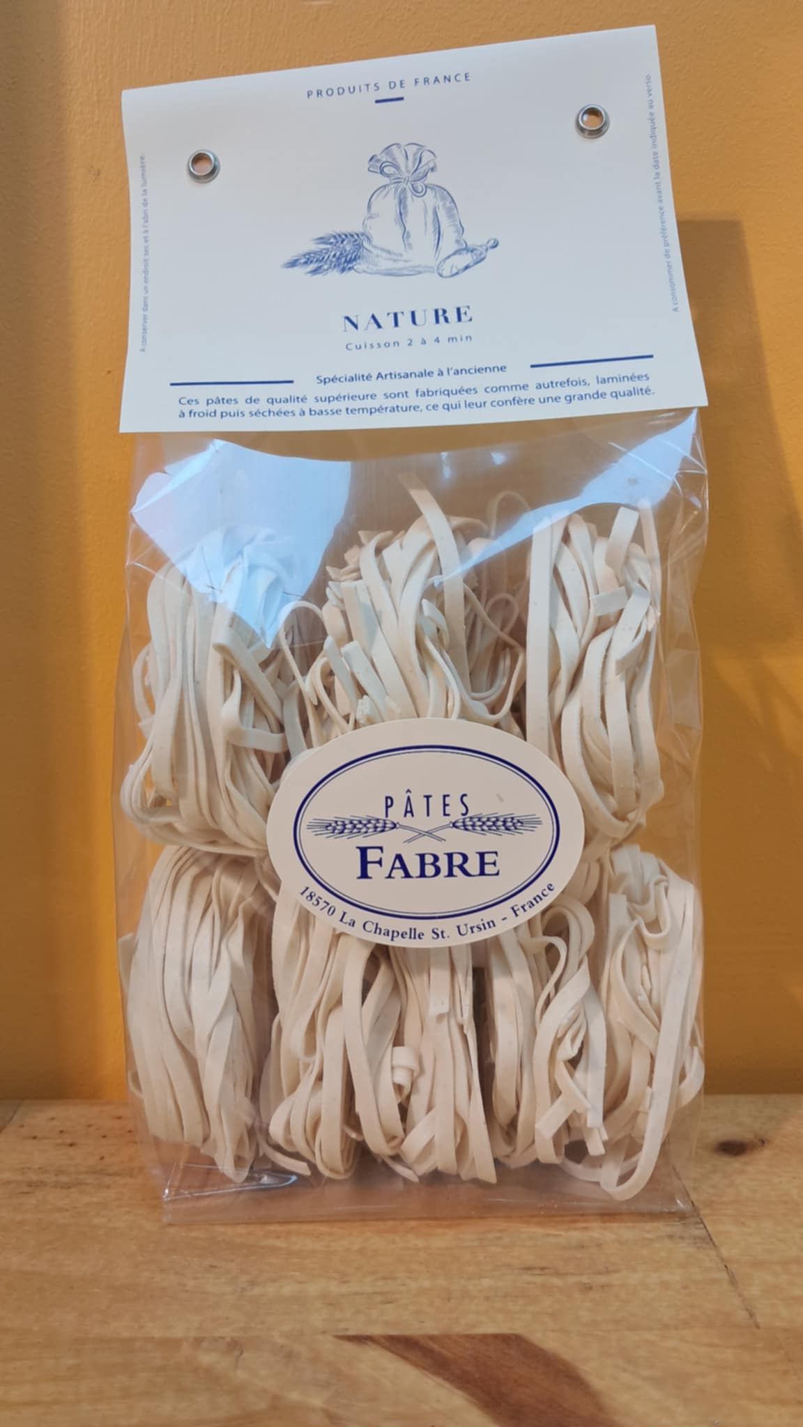 Halles du NordTagliatelles  Nature artisanale à l'ancienne