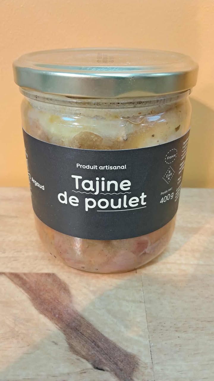 Halles du Nord Tajine de poulet Maison Argaud