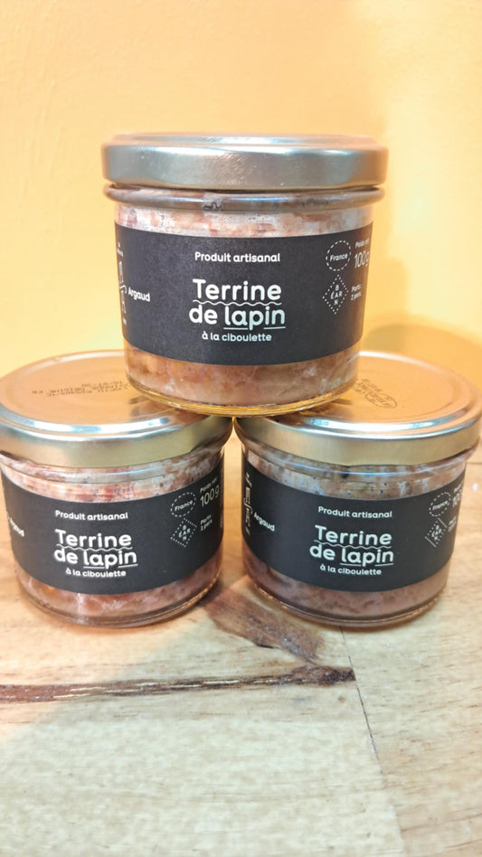 Halles du Nord Terrine de lapin à la ciboulette