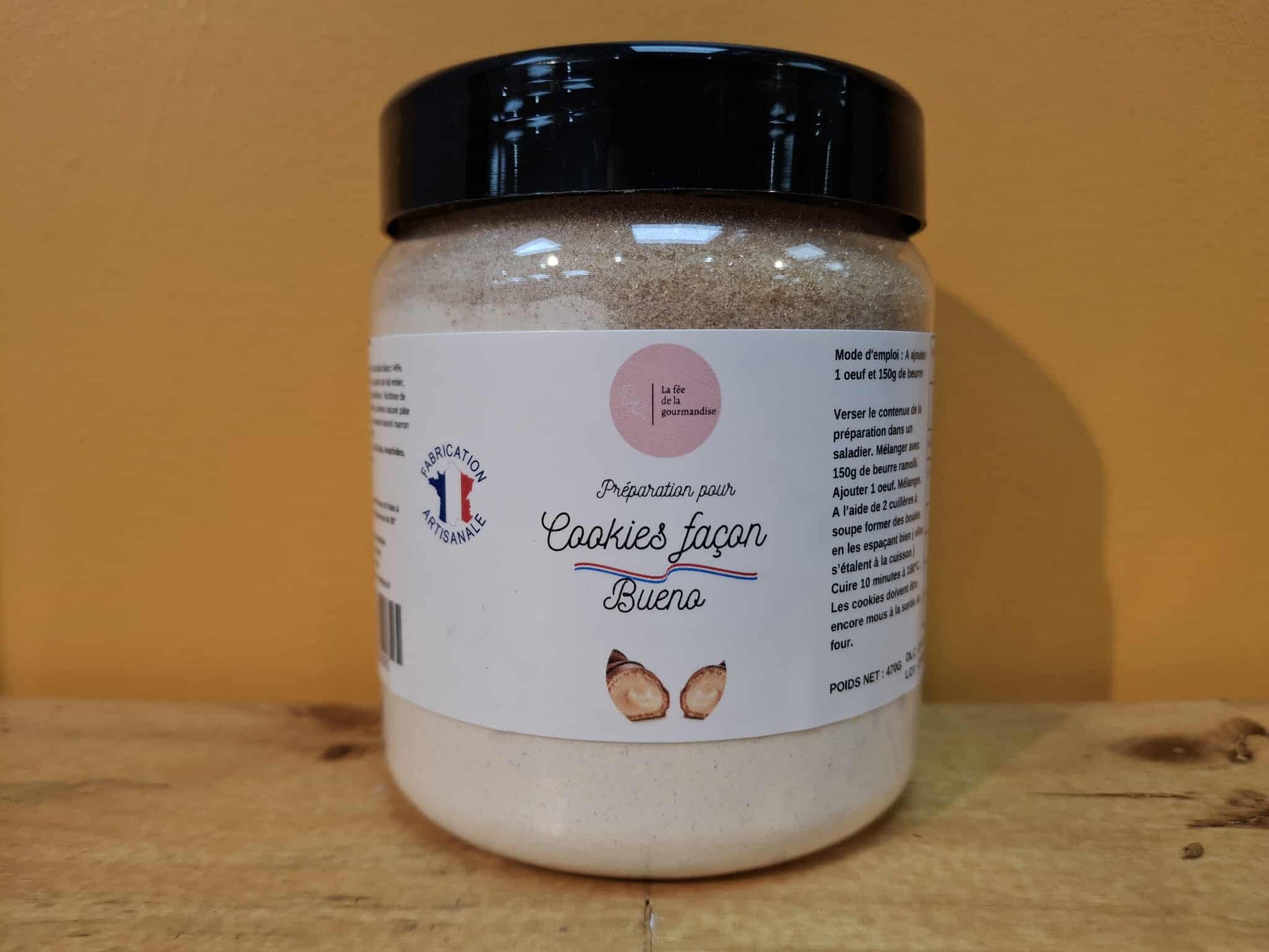 Halles du Nord preparation cookies facon bueno