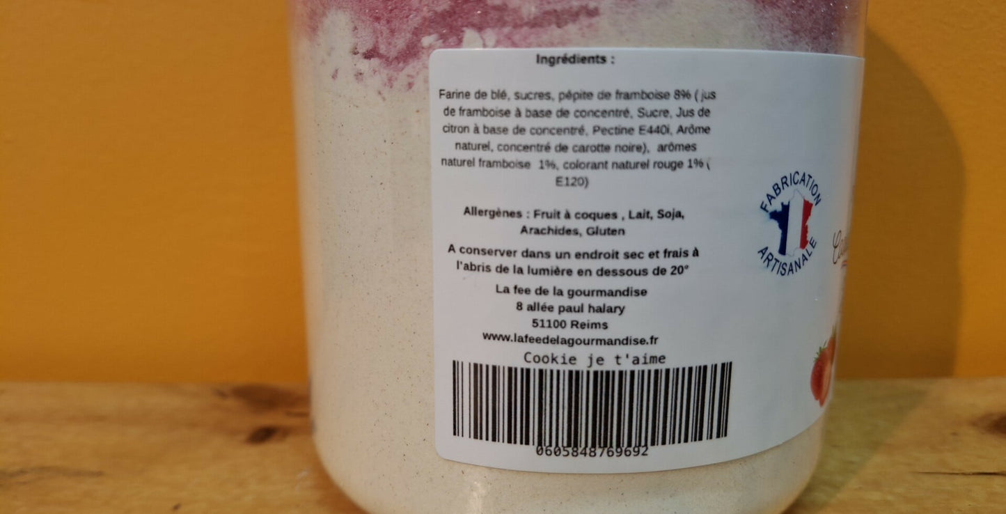 Halles du Nord. preparation cookies pour dire je t'aime